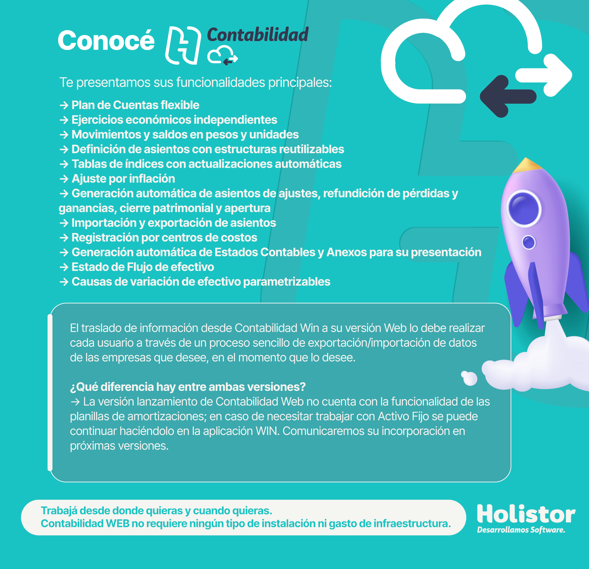 Funcionalidades Contabilidad